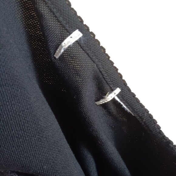 Large Women's T-Shirt Embroidered Floral Shell Padded Shoulders Top 1990s Mom - Picture 7 of 7